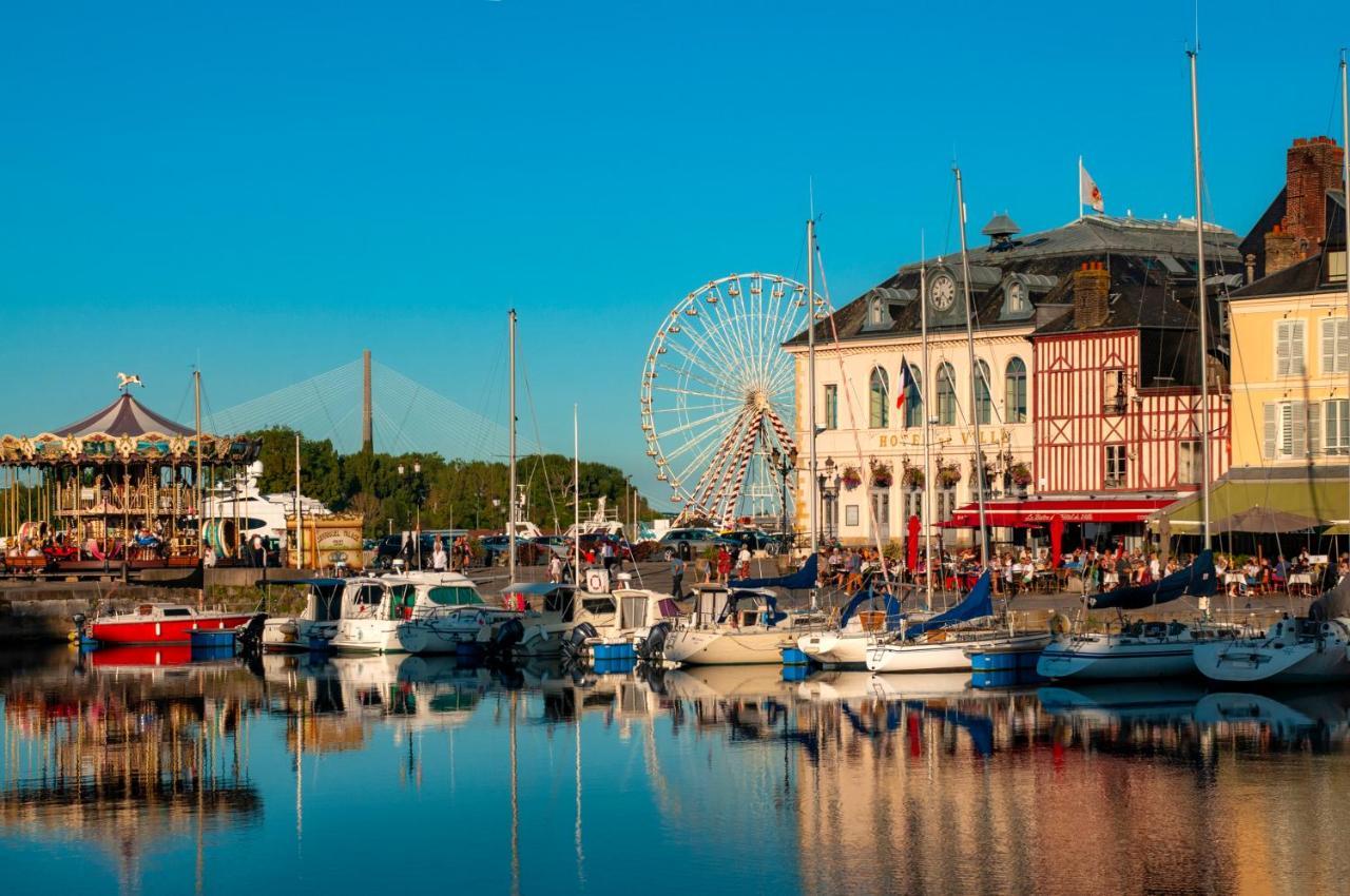 Goélia Résidence Du Parc Gonneville-sur-Honfleur Exterior foto